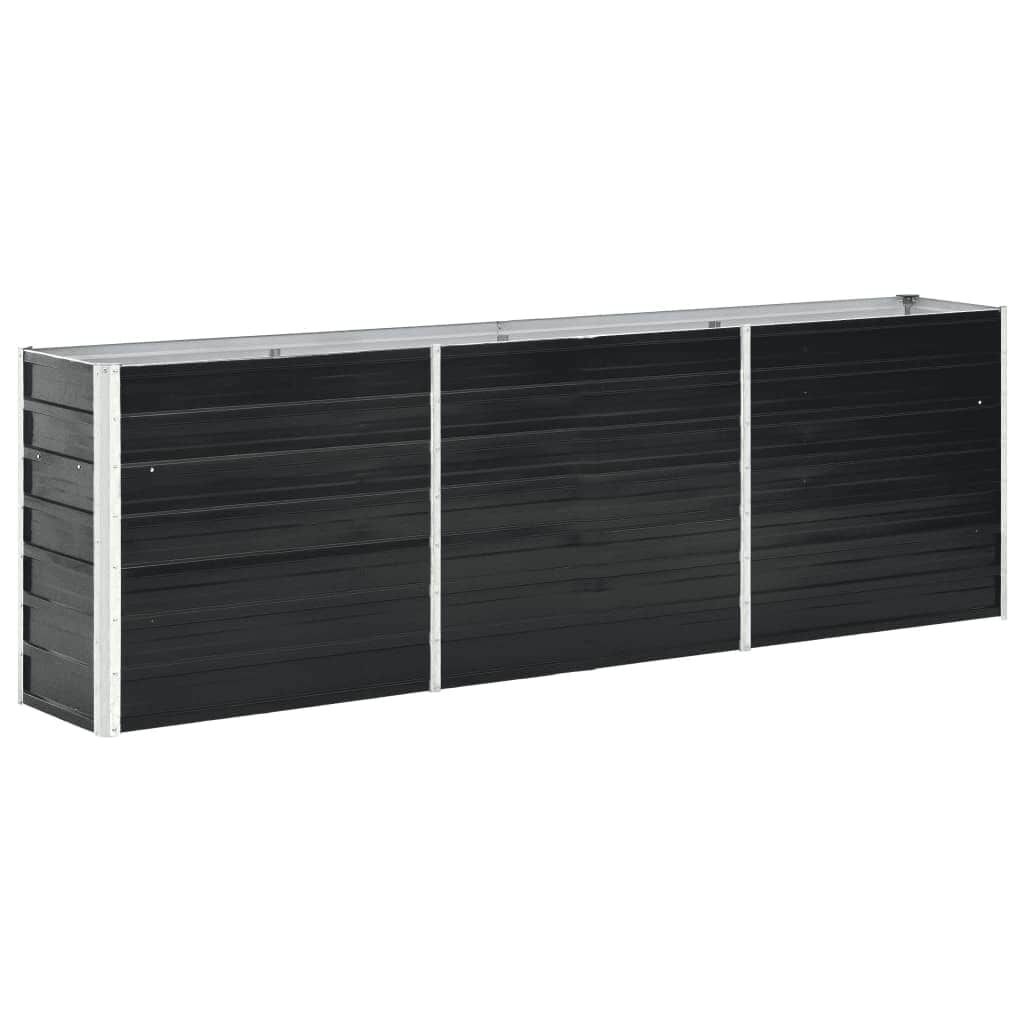 vidaXL Plantenbak Verhoogd 240cm Antraciet - 35% Korting!