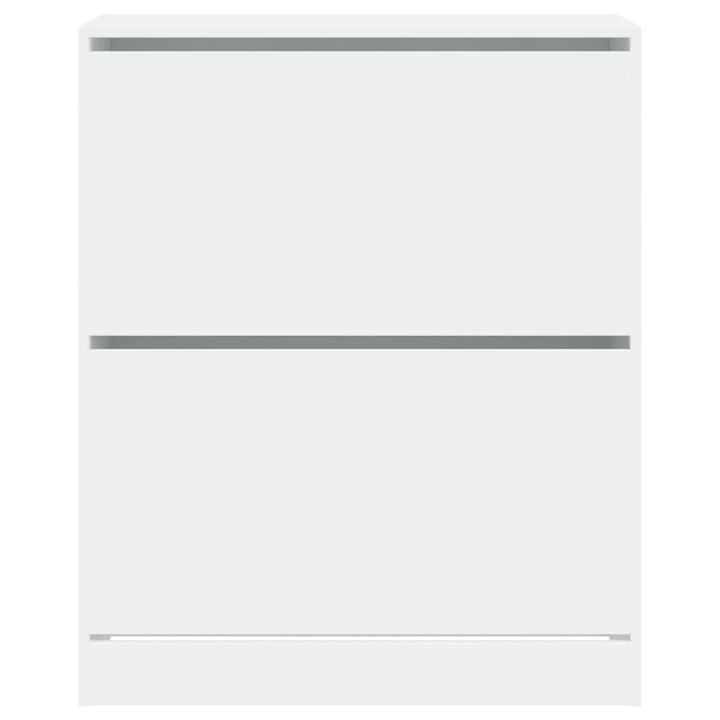 vidaXL Schoenenkast Wit 80x34x96,5cm - 35% Korting!