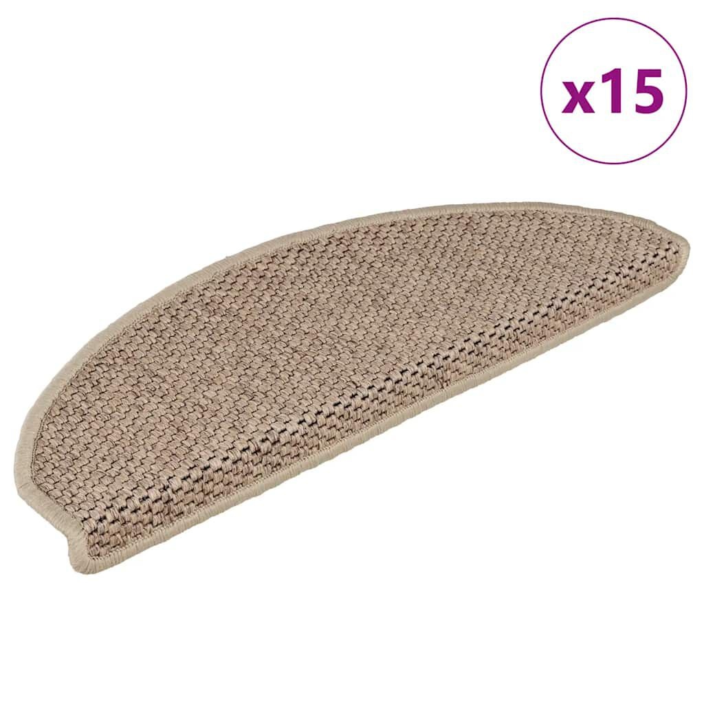 vidaXL Trapmatten Zand (15 st.) - 35% Korting!