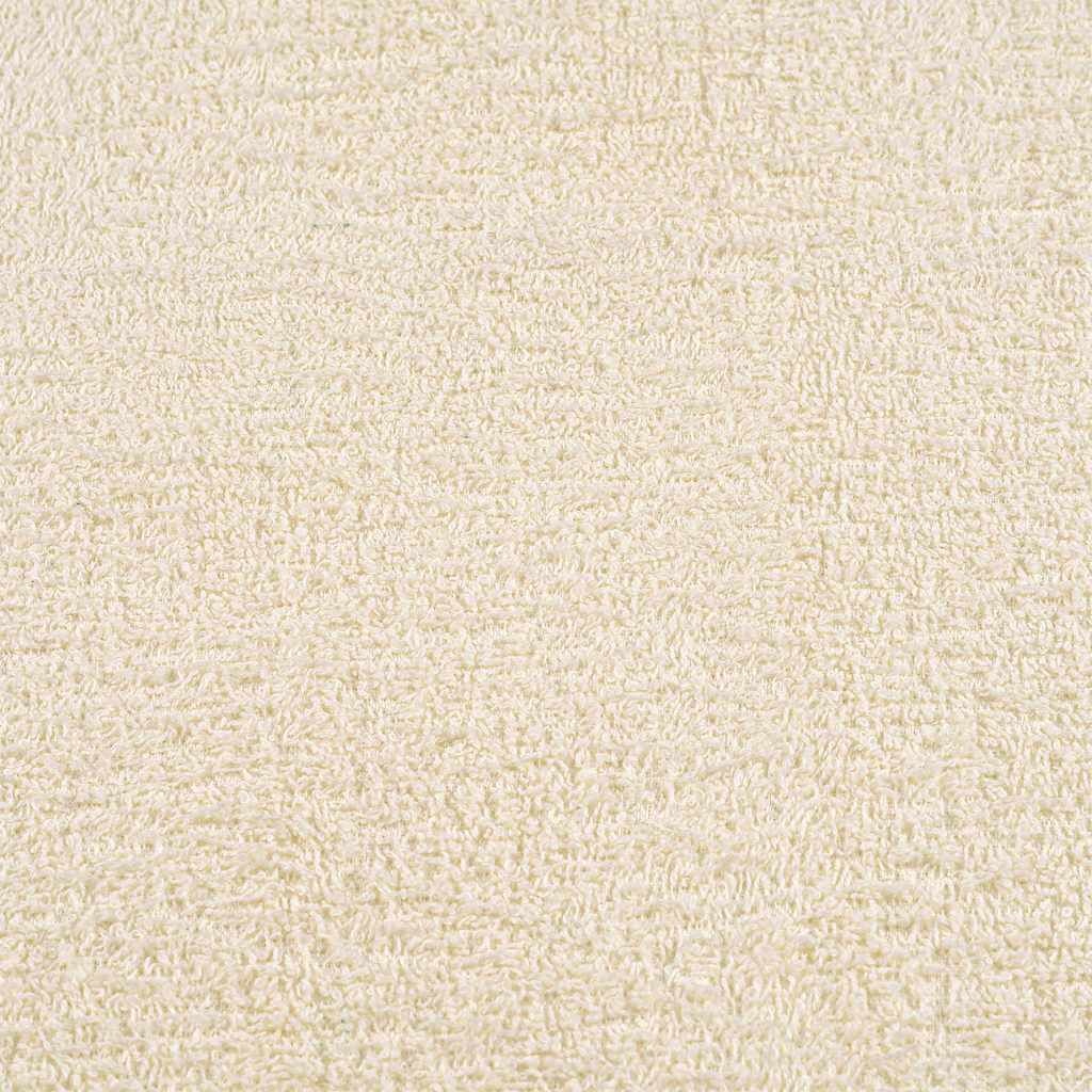 VidaXL Saunahanddoeken 2x Crème - 80x200cm - 35% Korting!