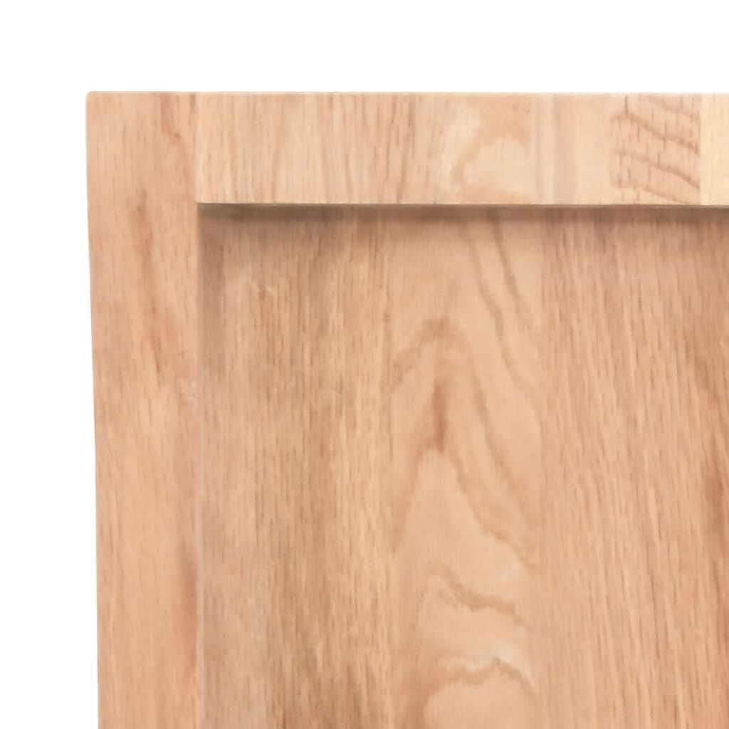 Eiken Tafelblad 120x60cm - Natuurlijke Rand - 35% Korting!