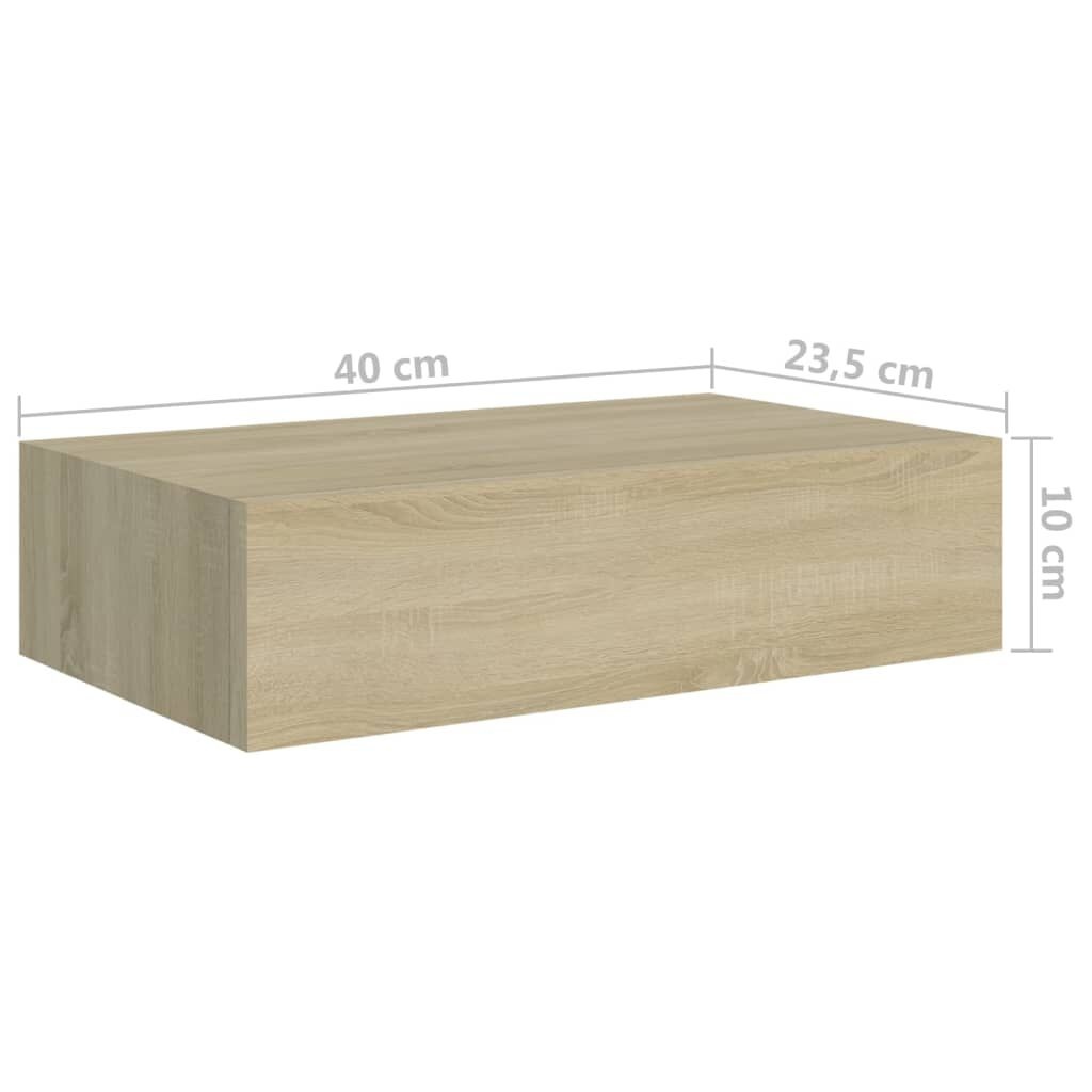 VidaXL Wandplanken Eiken (2 st) -35%! 40cm