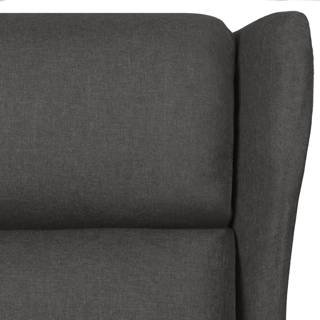 vidaXL Massagestoel Donkergrijs - 35% Korting!