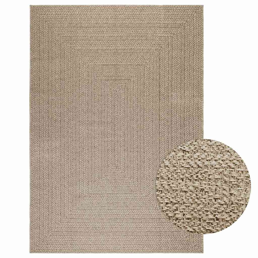 vidaXL Vloerkleed Beige 160x230cm - Jute Look - 35% Korting!