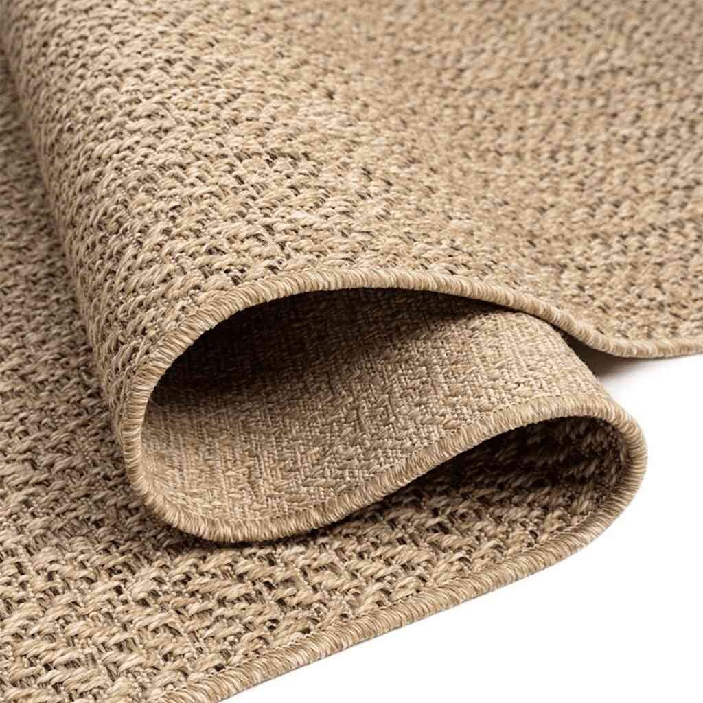 vidaXL Vloerkleed Beige 160x230cm - Jute Look - 35% Korting!