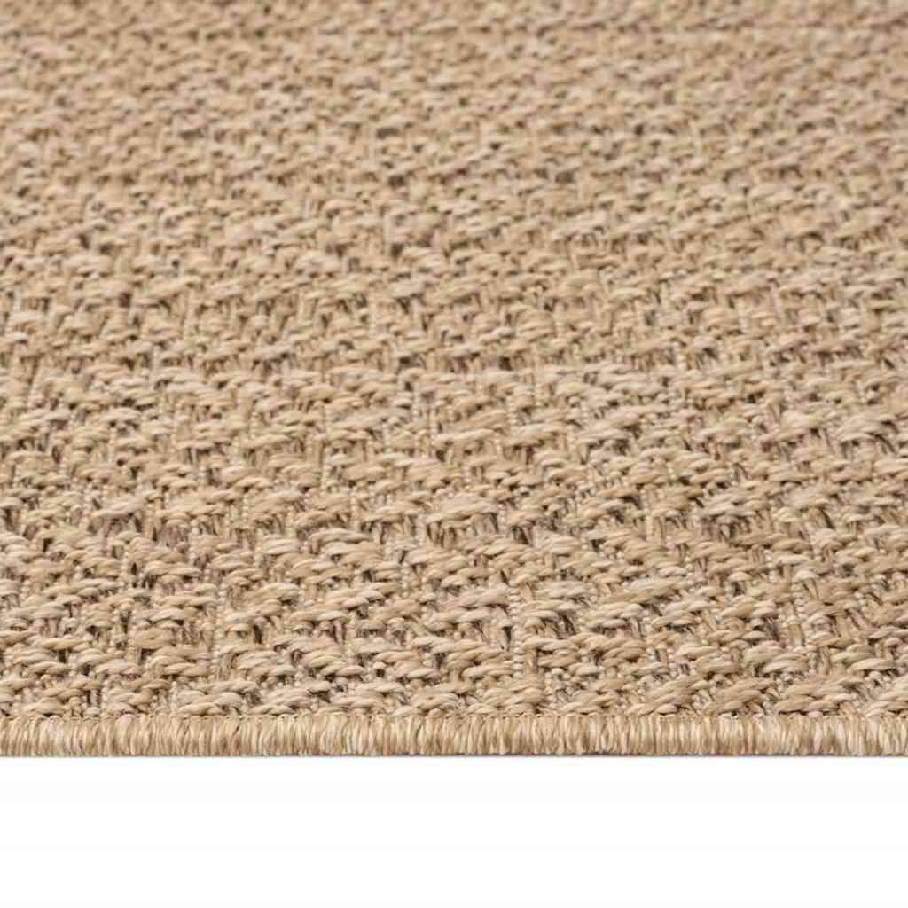 vidaXL Vloerkleed Beige 160x230cm - Jute Look - 35% Korting!