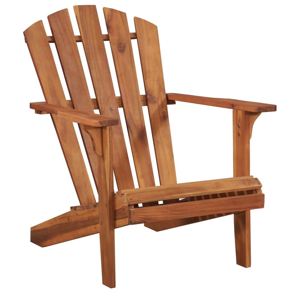 Adirondack Tuinstoel met Voetensteun Acaciahout - 35% Korting!