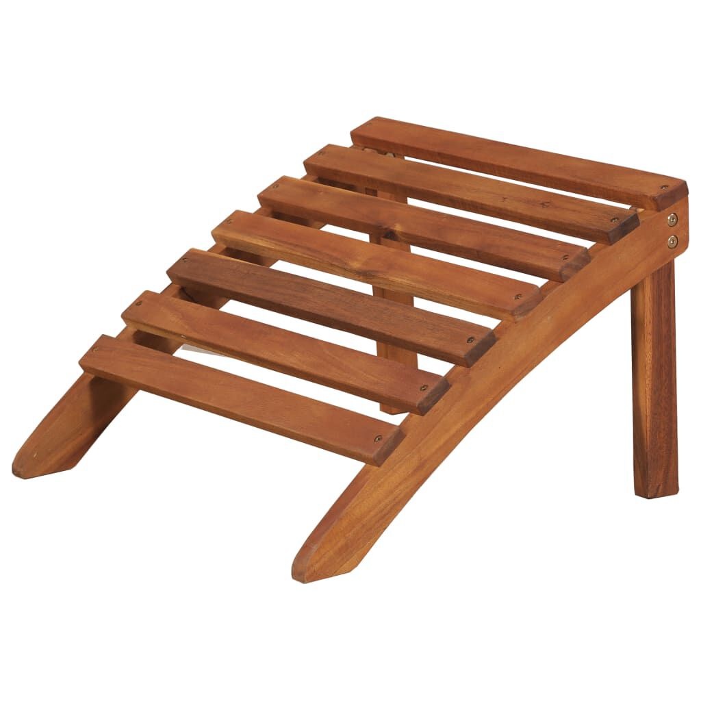Adirondack Tuinstoel met Voetensteun Acaciahout - 35% Korting!