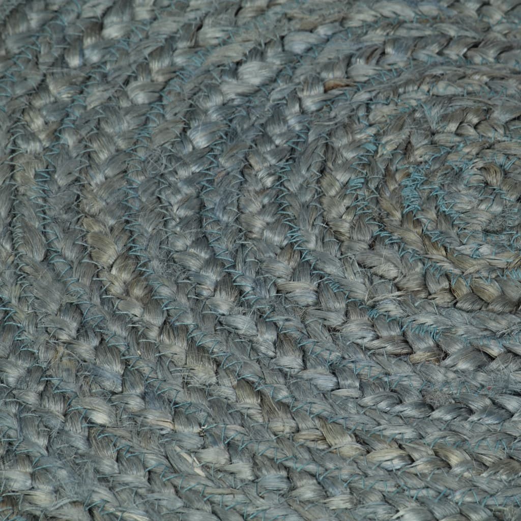 Handgemaakt Jute Vloerkleed Ø150cm Olijfgroen - 35% Korting!