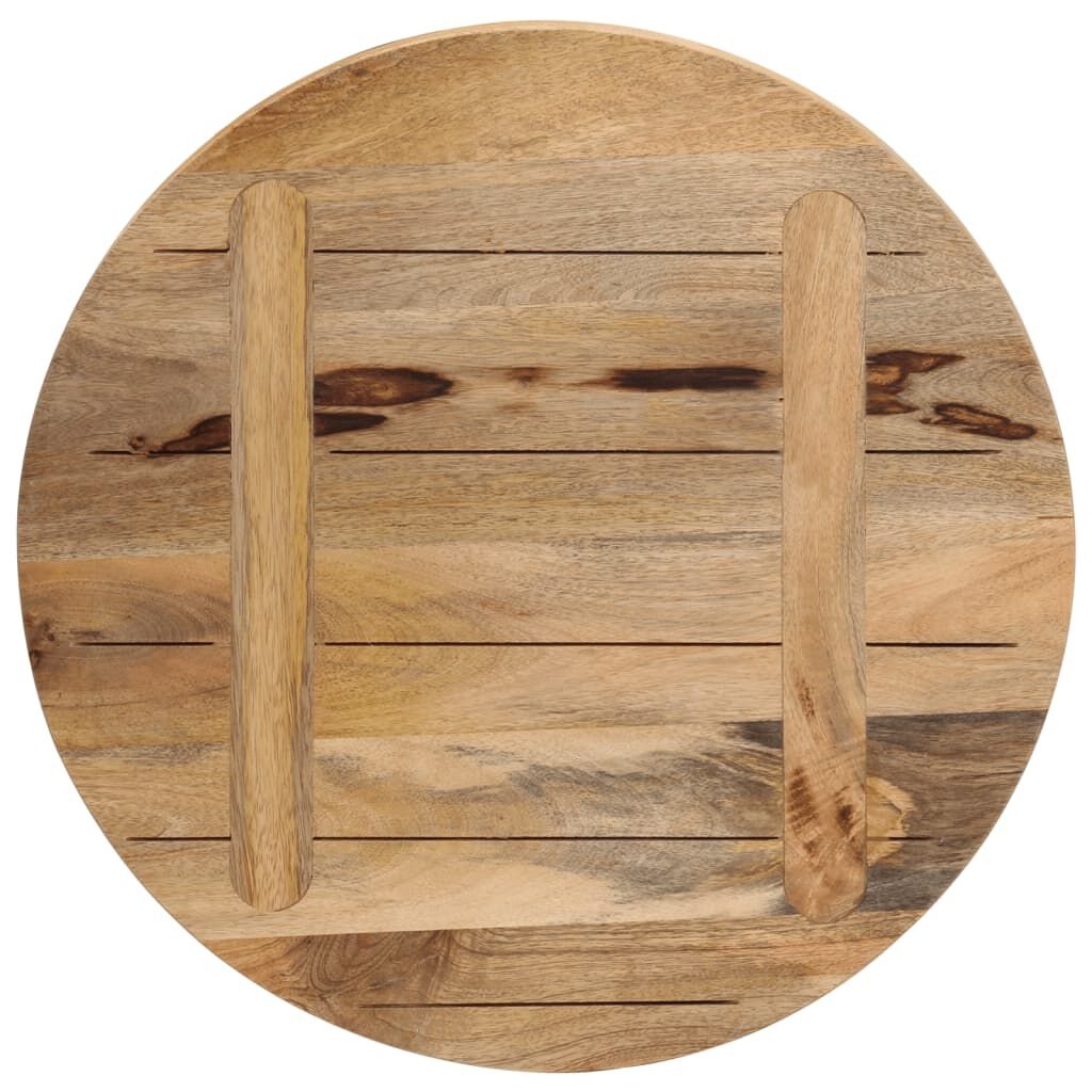 vidaXL Tafelblad Mangohout Rond Ø60cm - 35% Korting!