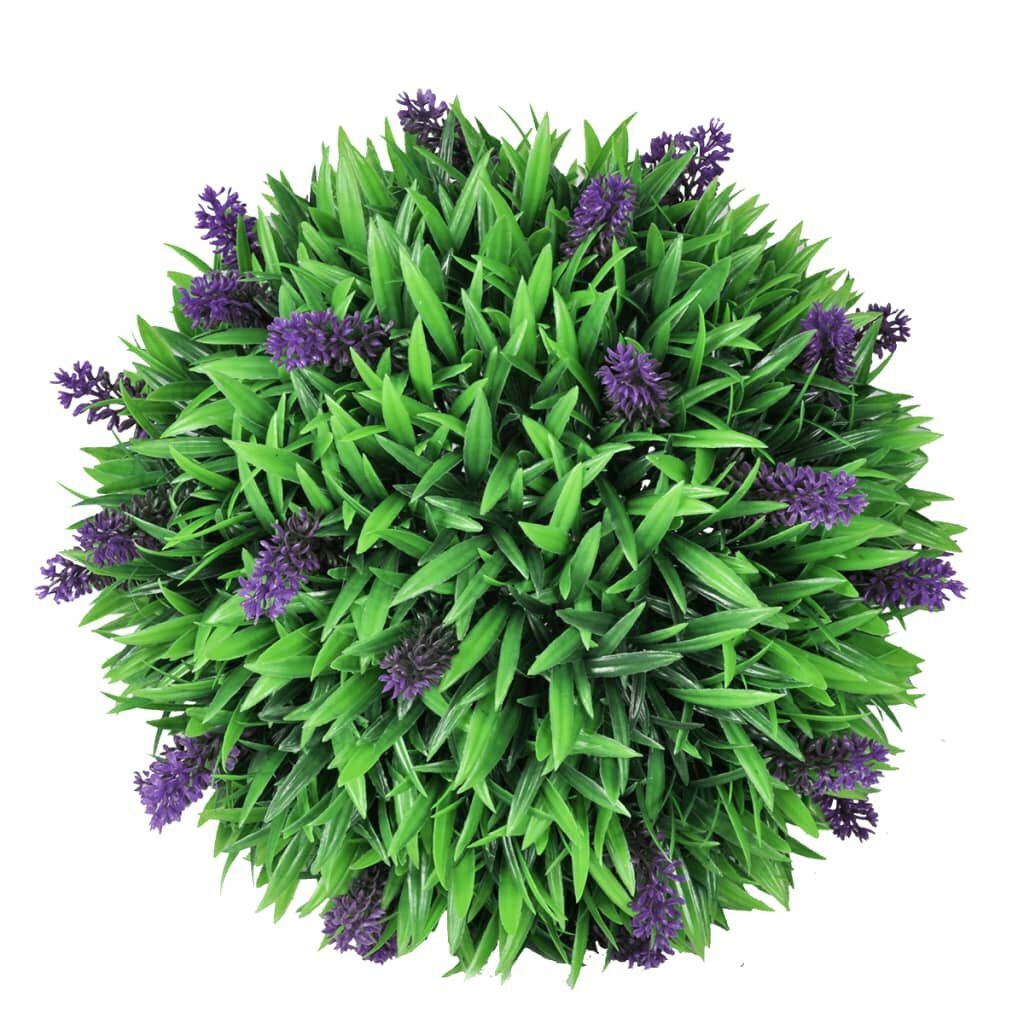 Kunstbuxusbollen met Lavendel (2 st) - 30cm - NU 35% KORTING!