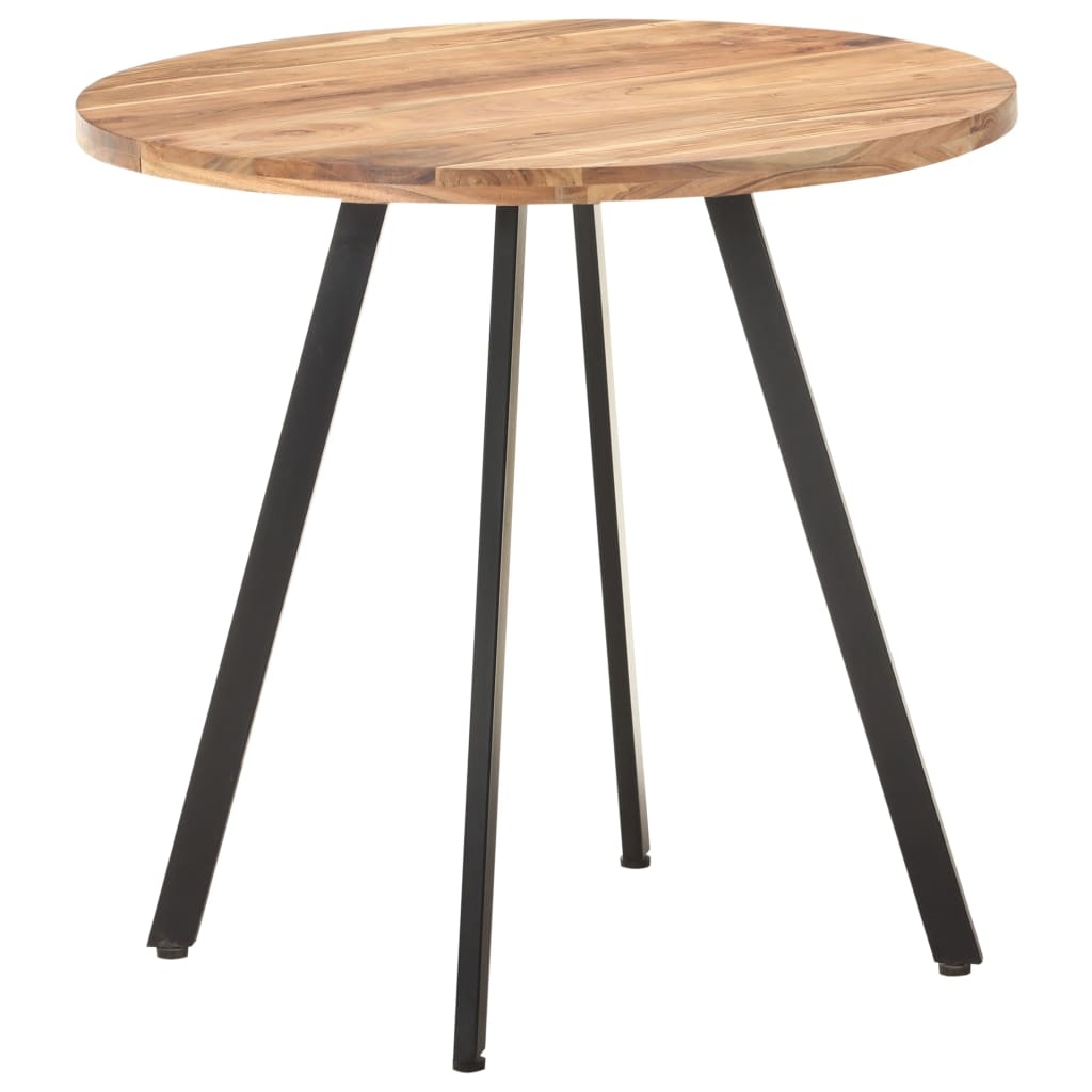VidaXL Eettafel Acaciahout 80cm - 35% Korting!
