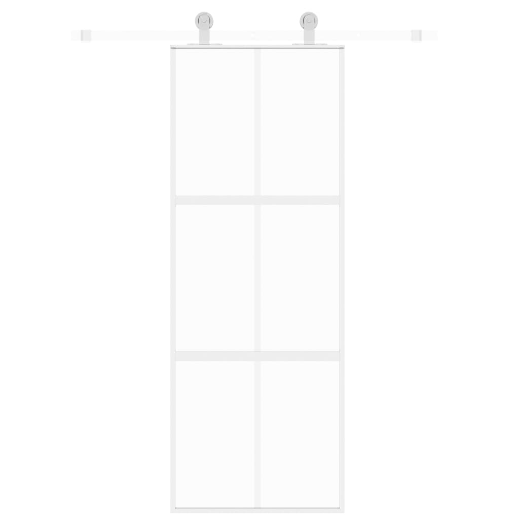 vidaXL Schuifdeur 76x205 cm Wit - 35% Korting!