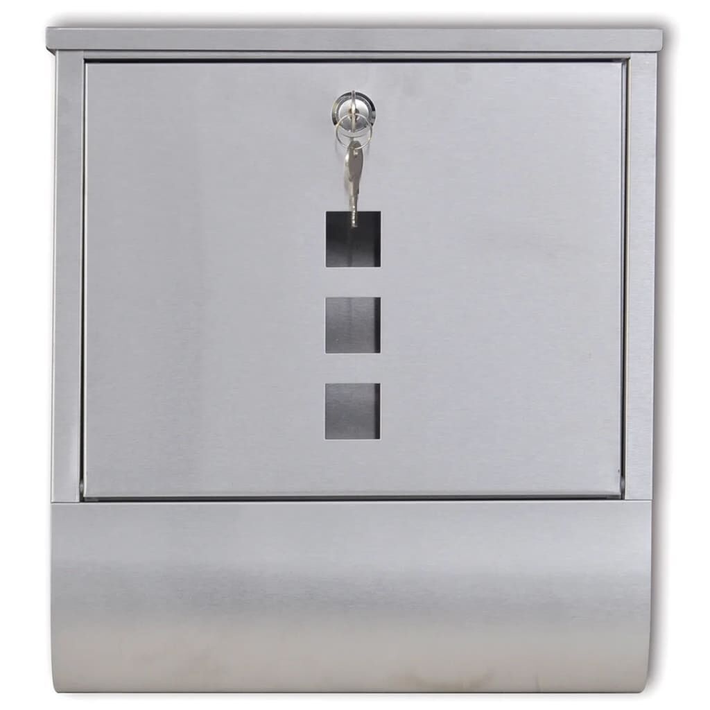 Roestvrijstalen Brievenbus - Modern Design - 35% Korting!