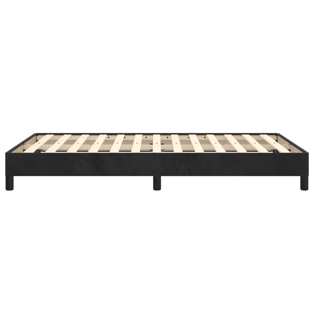 VidaXL Bedframe 120x200 Zwart Fluwel -35%! Zo Goed Als Nieuw!