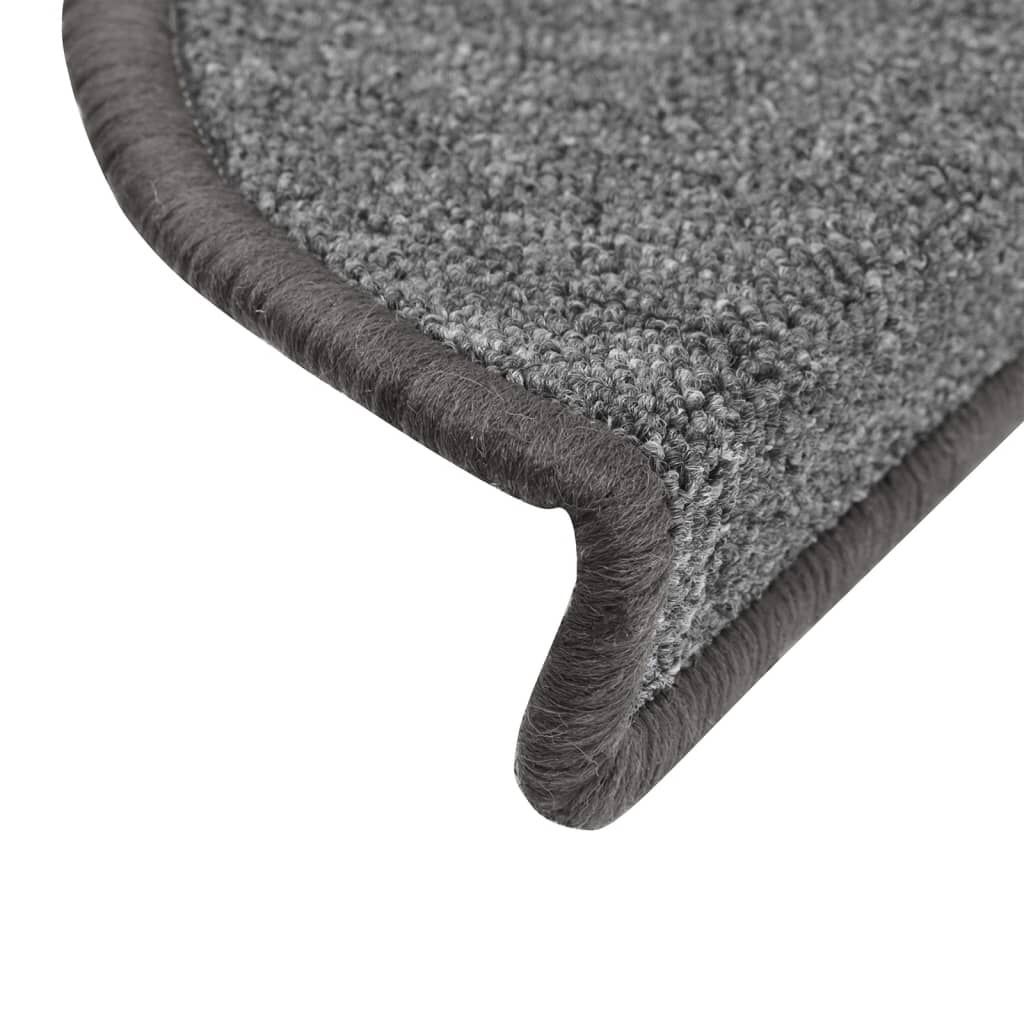 vidaXL Trapmatten 15 st. Donkergrijs - 35% Korting!