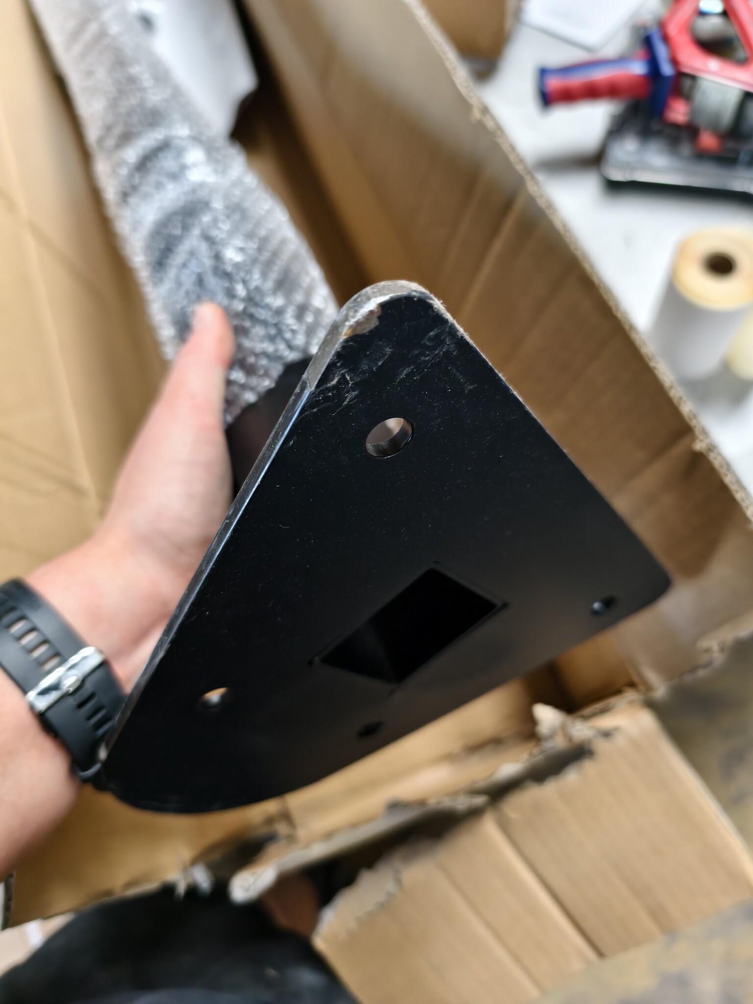 Schommelbalk 100cm Zwart - 55% Korting! (Krasjes)