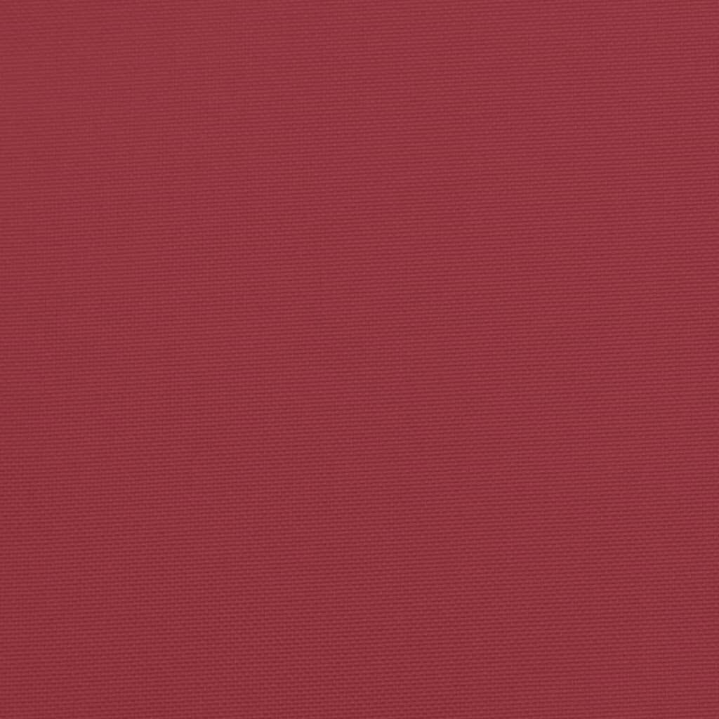 VidaXL Stoelkussens (6 st) Wijnrood - 40x40cm - 35% Korting!