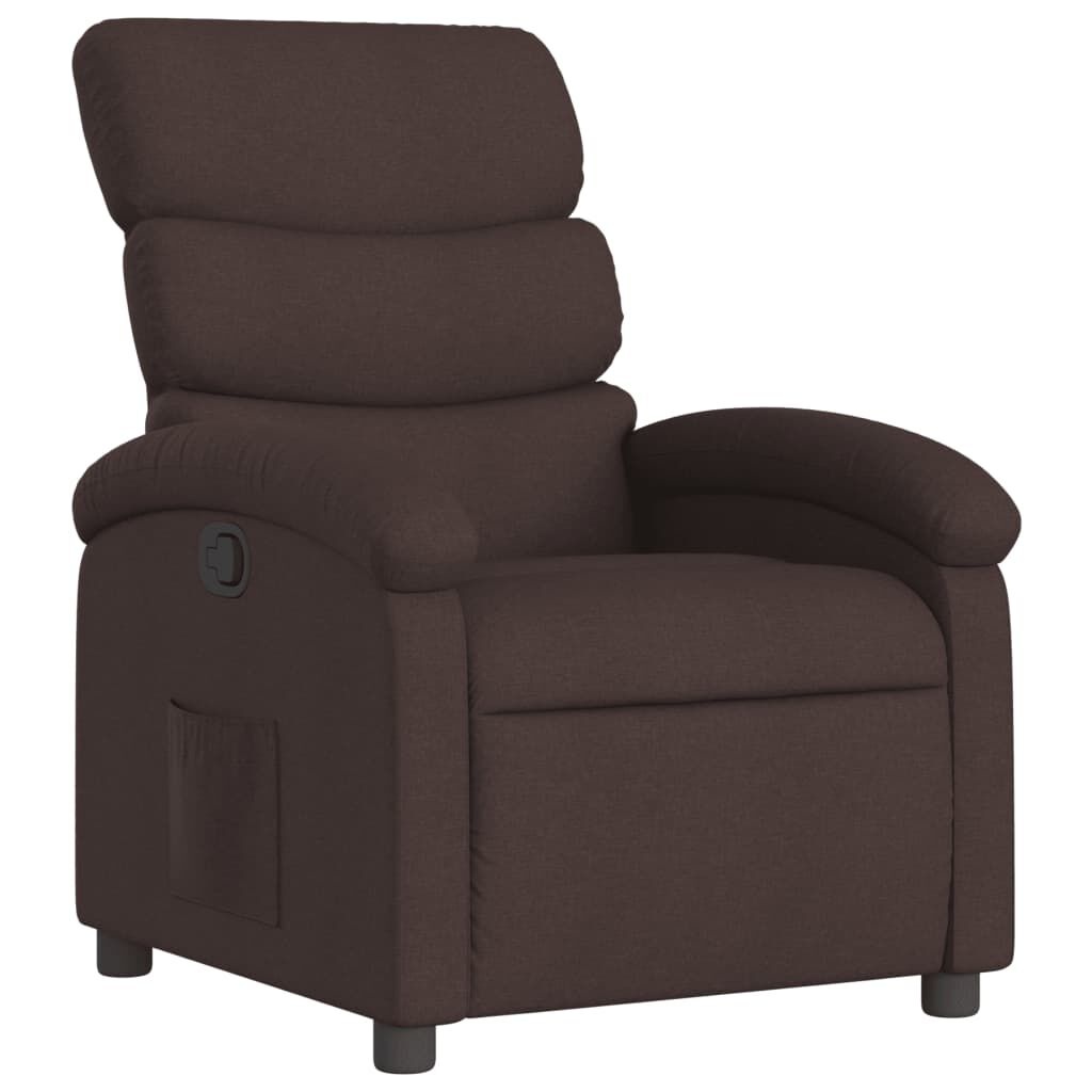 vidaXL Verstelbare Fauteuil Donkerbruin - 47% Korting!