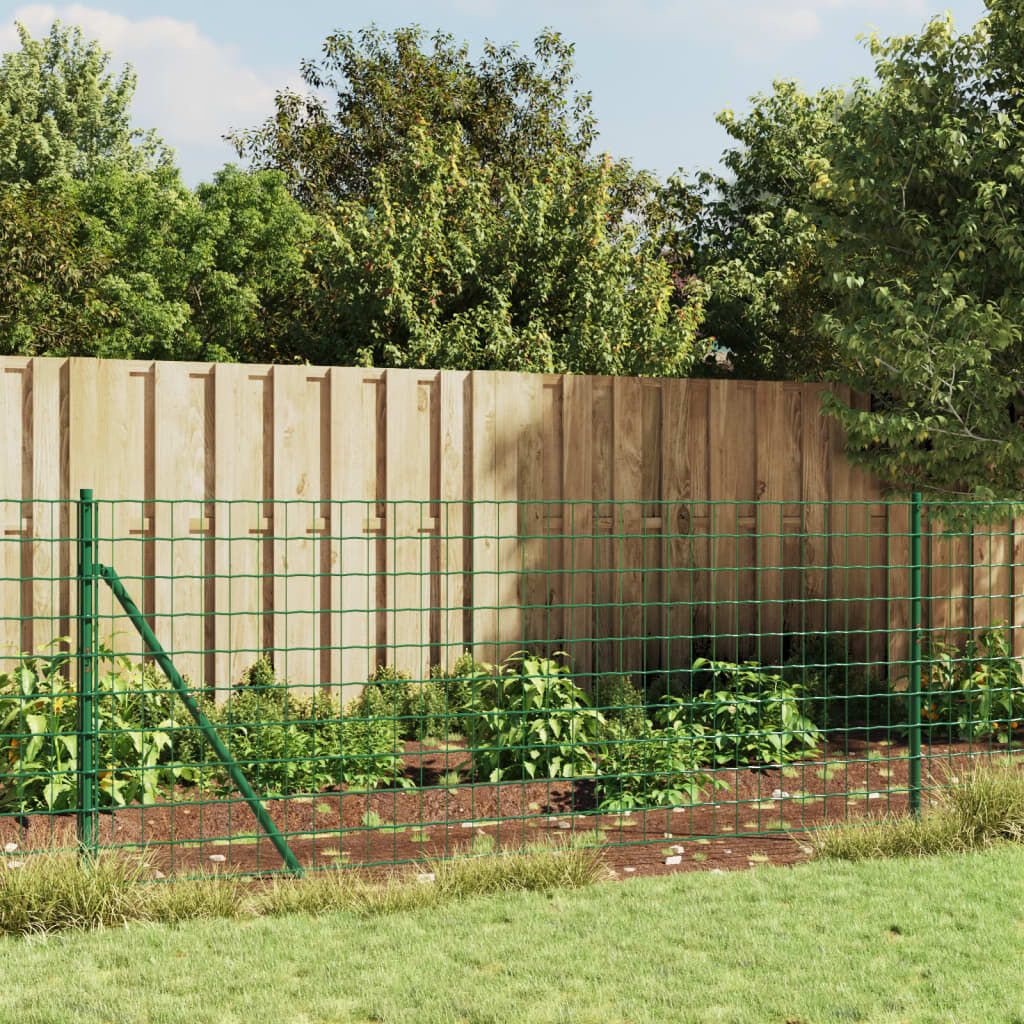 Draadgaashek Groen 1x25m + Grondankers - 42% Korting!