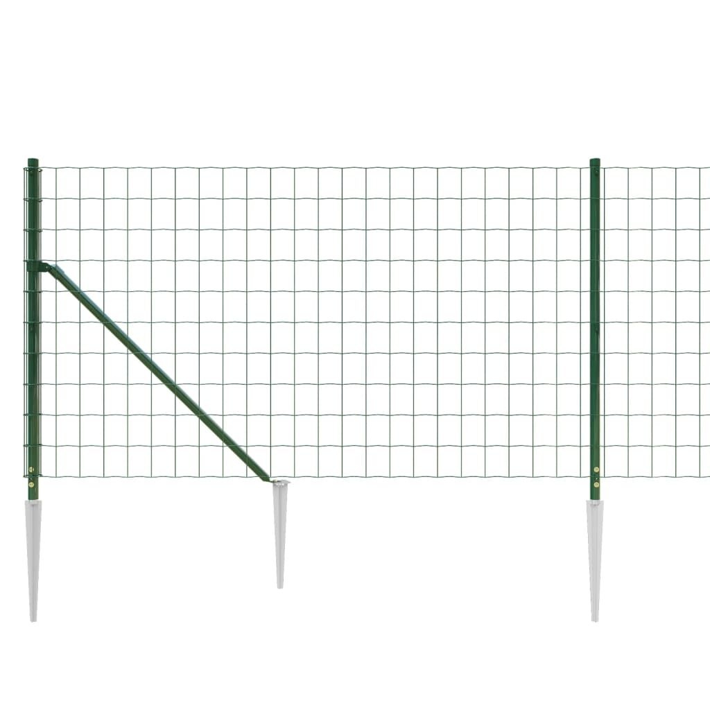 Draadgaashek Groen 1x25m + Grondankers - 42% Korting!
