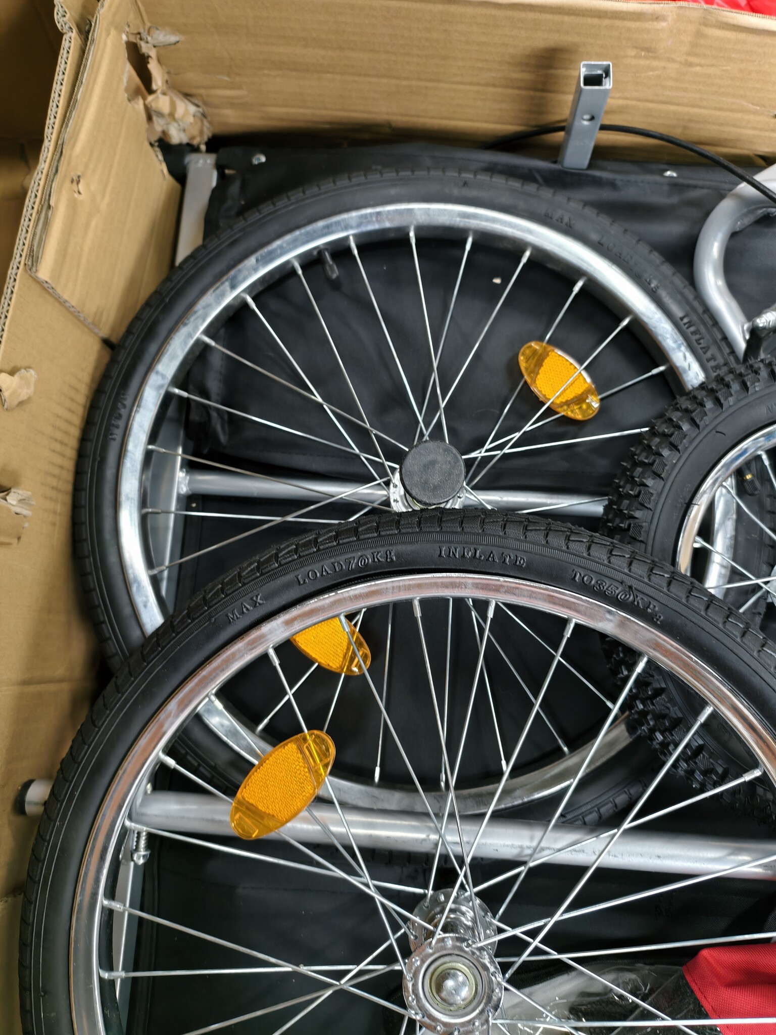 Fietskar Kind Rood met Schokbreker - 55% Korting!