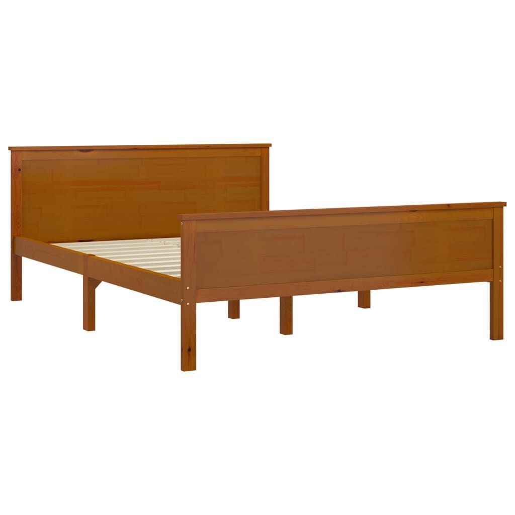 Grenen Bedframe 120x200cm Honingbruin - 35% Korting!