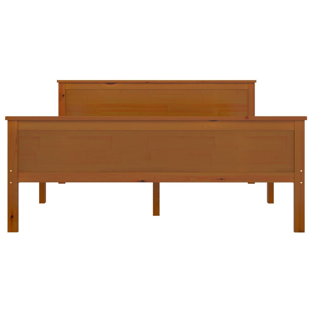 Grenen Bedframe 120x200cm Honingbruin - 35% Korting!