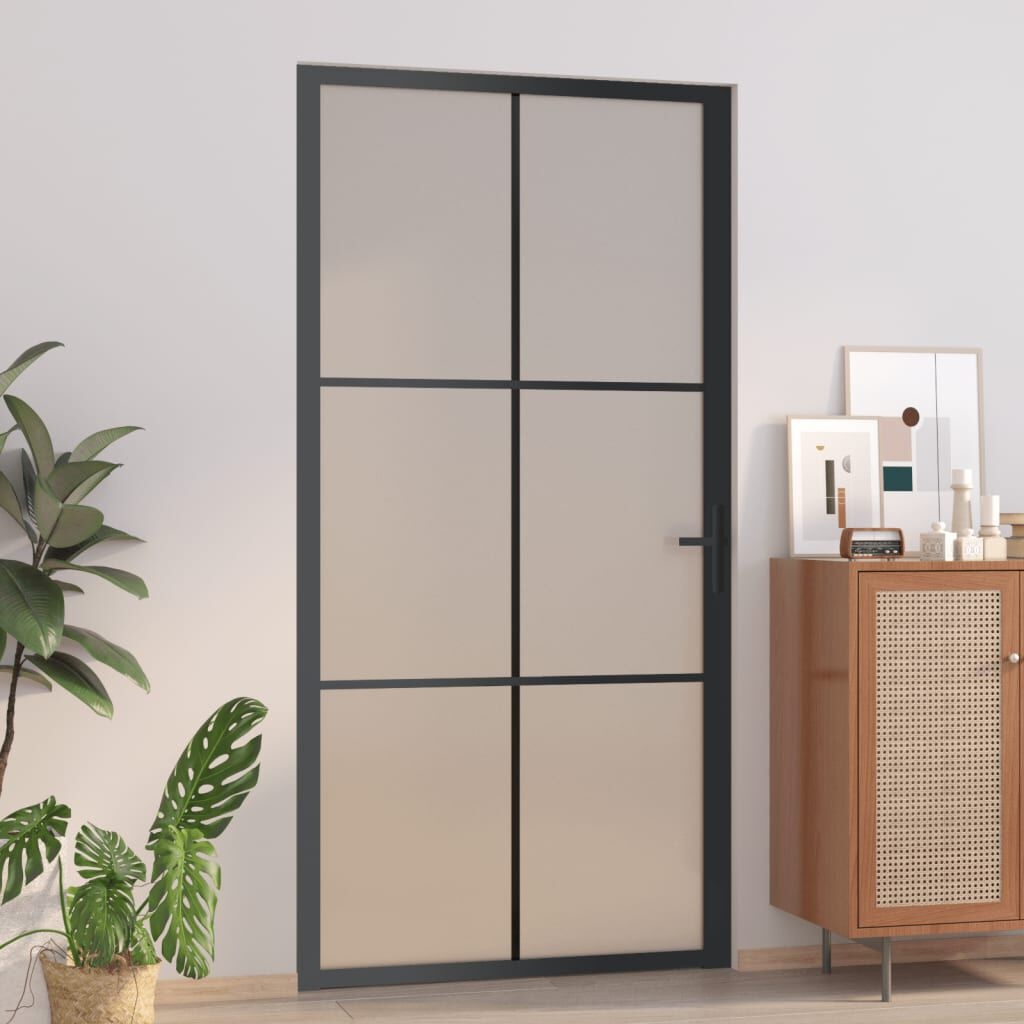 vidaXL Binnendeur 102,5x201,5cm Zwart - 35% Korting!