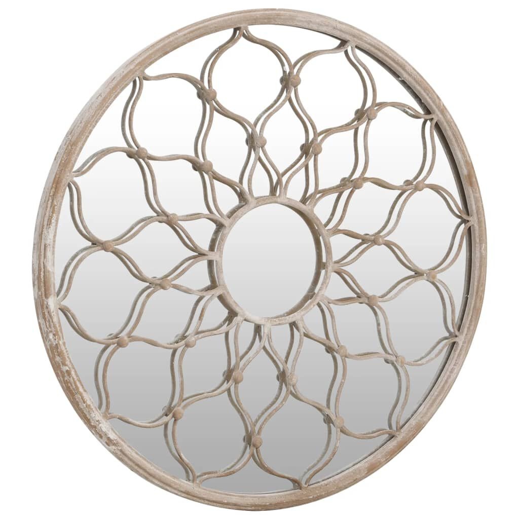 Tuinspiegel Rond Zandkleurig 60cm - 35% Korting! (Retour)