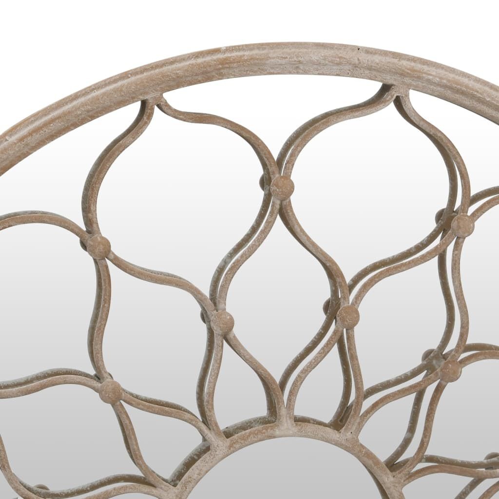 Tuinspiegel Rond Zandkleurig 60cm - 35% Korting! (Retour)
