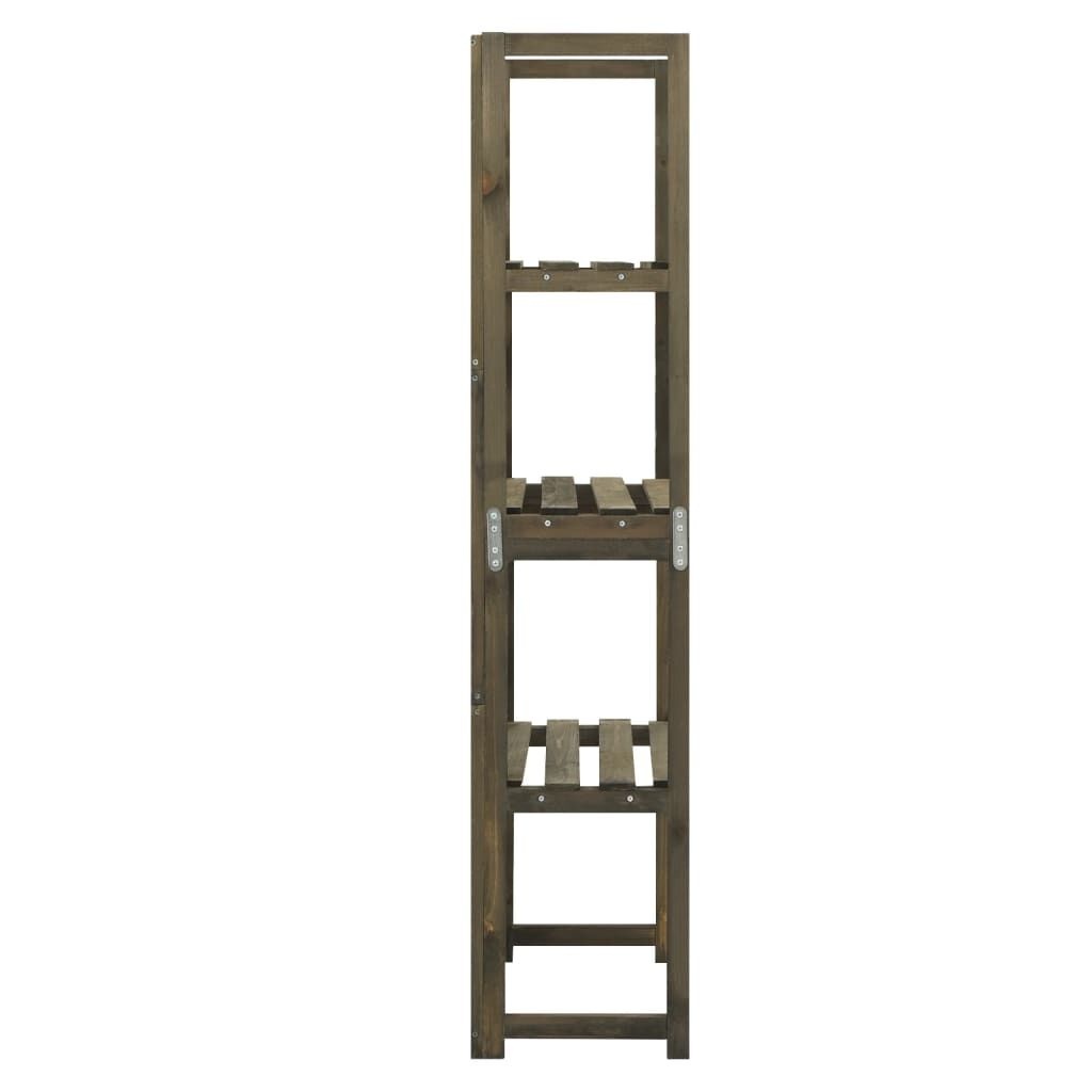 VidaXL Latwerk met Schappen Grijs - 35% Korting!