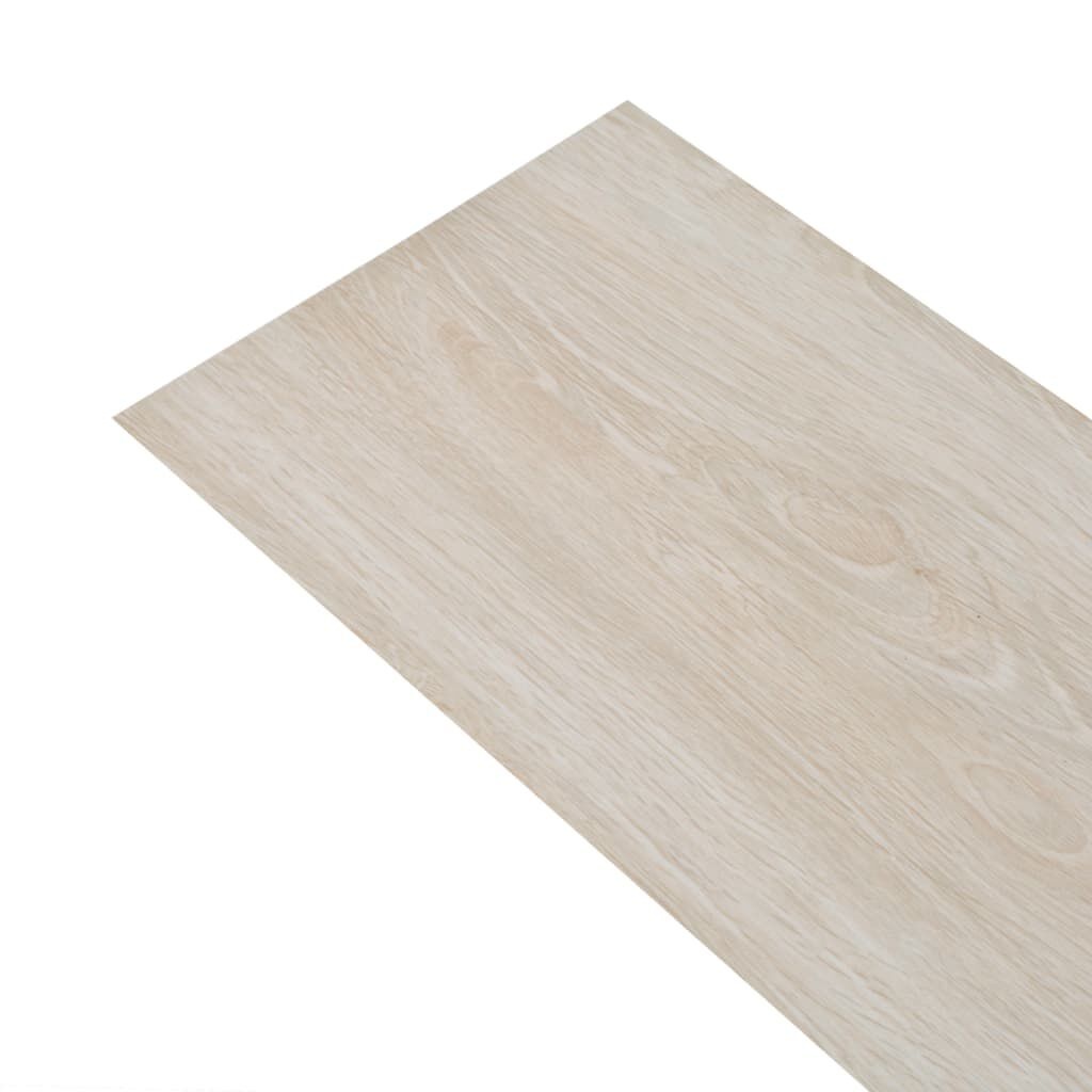vidaXL Zelfklevende Vloerplanken Wit Eiken - 5,02m² - 35% Korting!