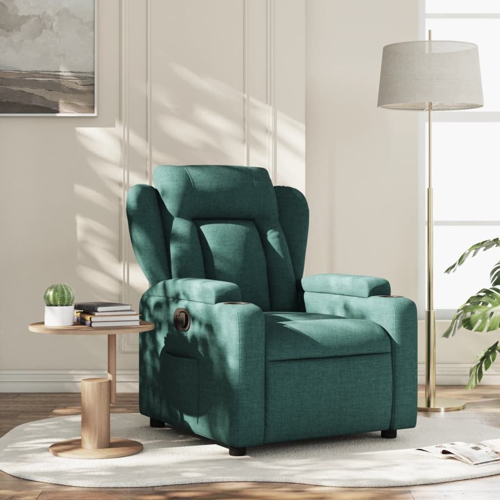vidaXL Verstelbare Fauteuil Donkergroen - 50% Korting!