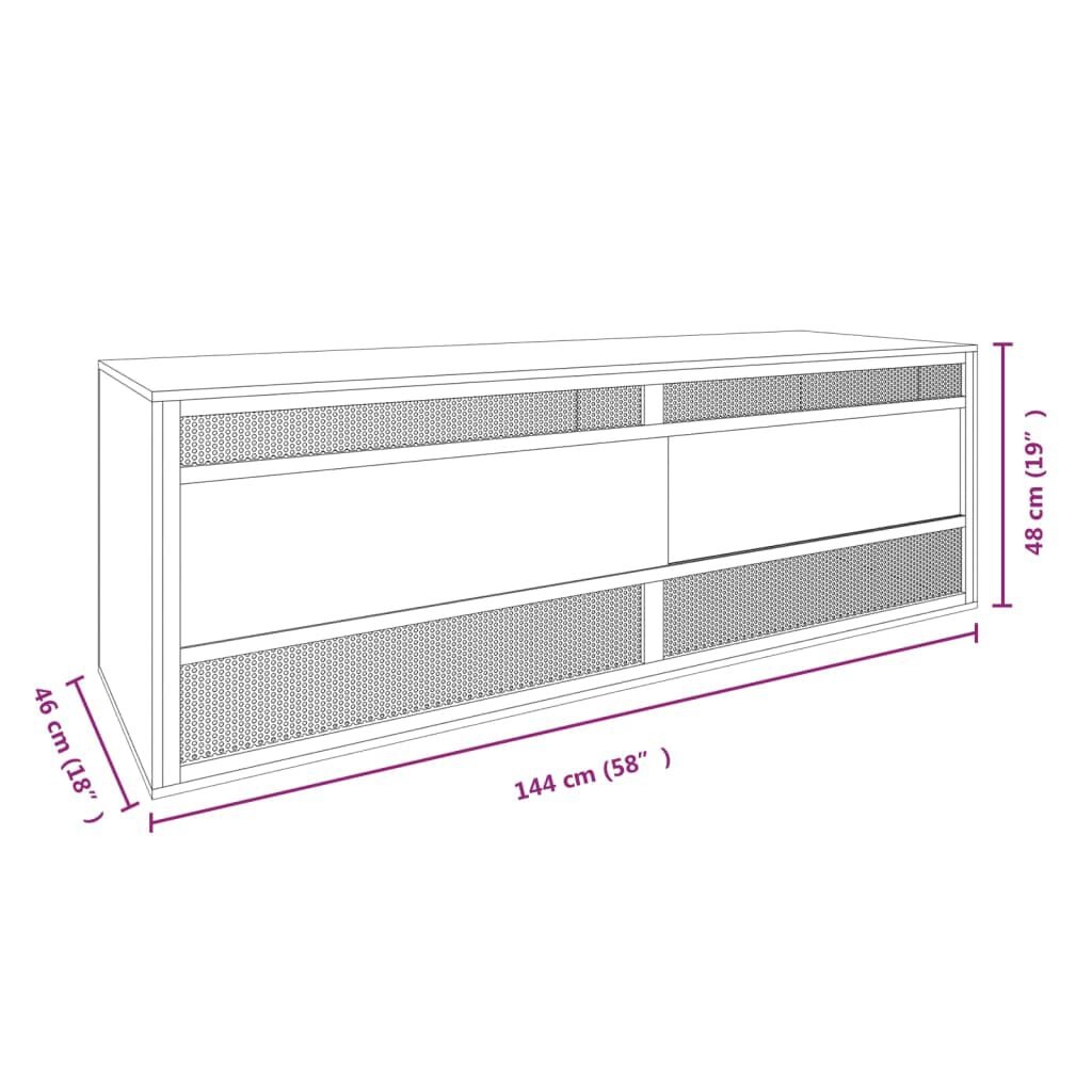 vidaXL Terrarium 144cm - Nieuwstaat, 35% Korting!