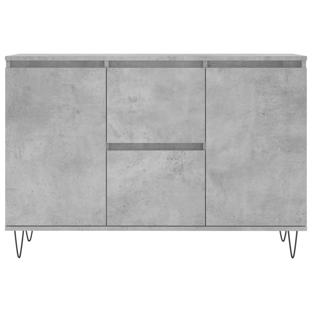 vidaXL Dressoir Betongrijs 104cm - 35% Korting!