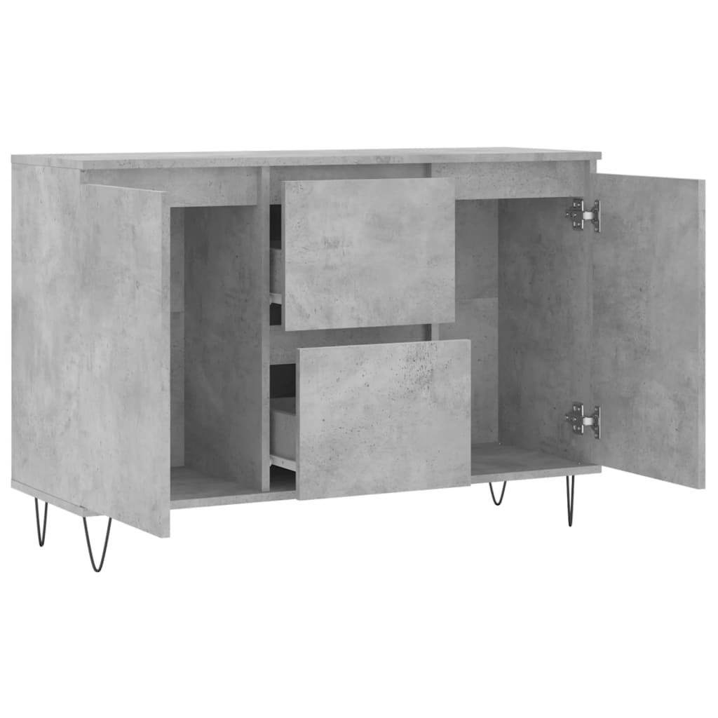 vidaXL Dressoir Betongrijs 104cm - 35% Korting!