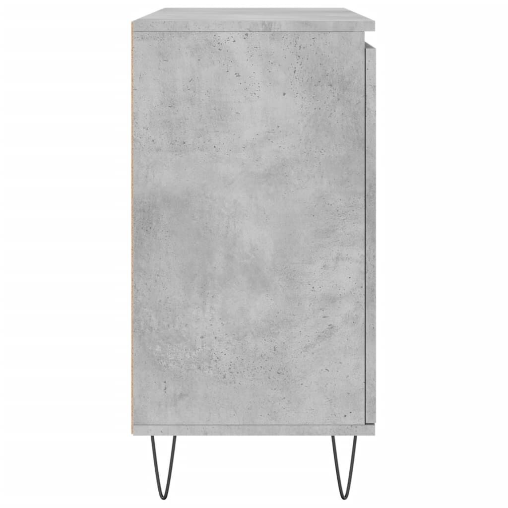 vidaXL Dressoir Betongrijs 104cm - 35% Korting!