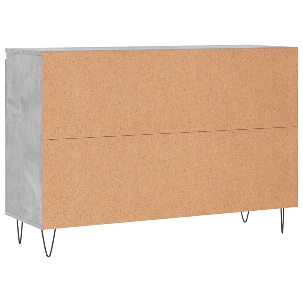 vidaXL Dressoir Betongrijs 104cm - 35% Korting!
