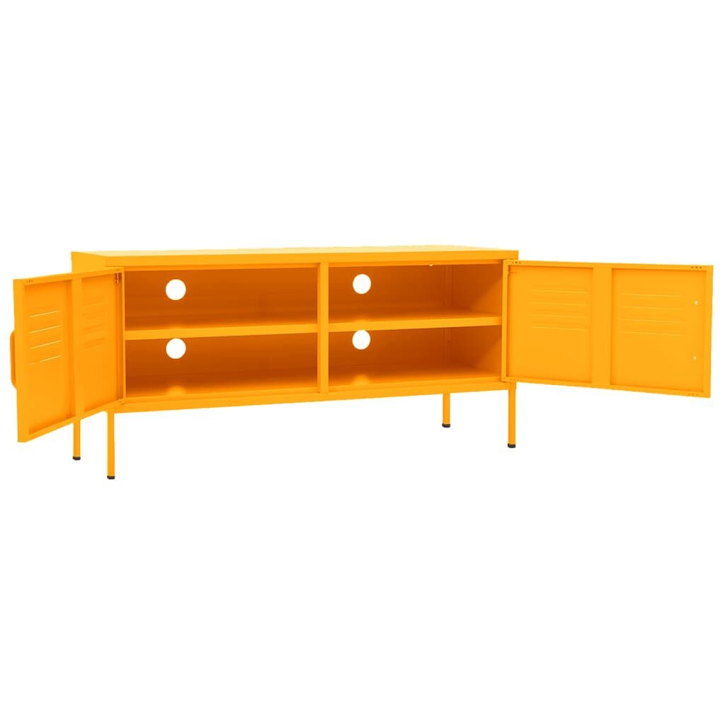 vidaXL TV Meubel Mosterdgeel - 65% Korting!