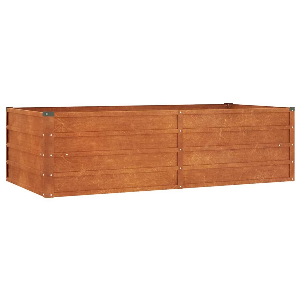 vidaXL Cortenstaal Plantenbak 160cm - 35% Korting! (Roestig)