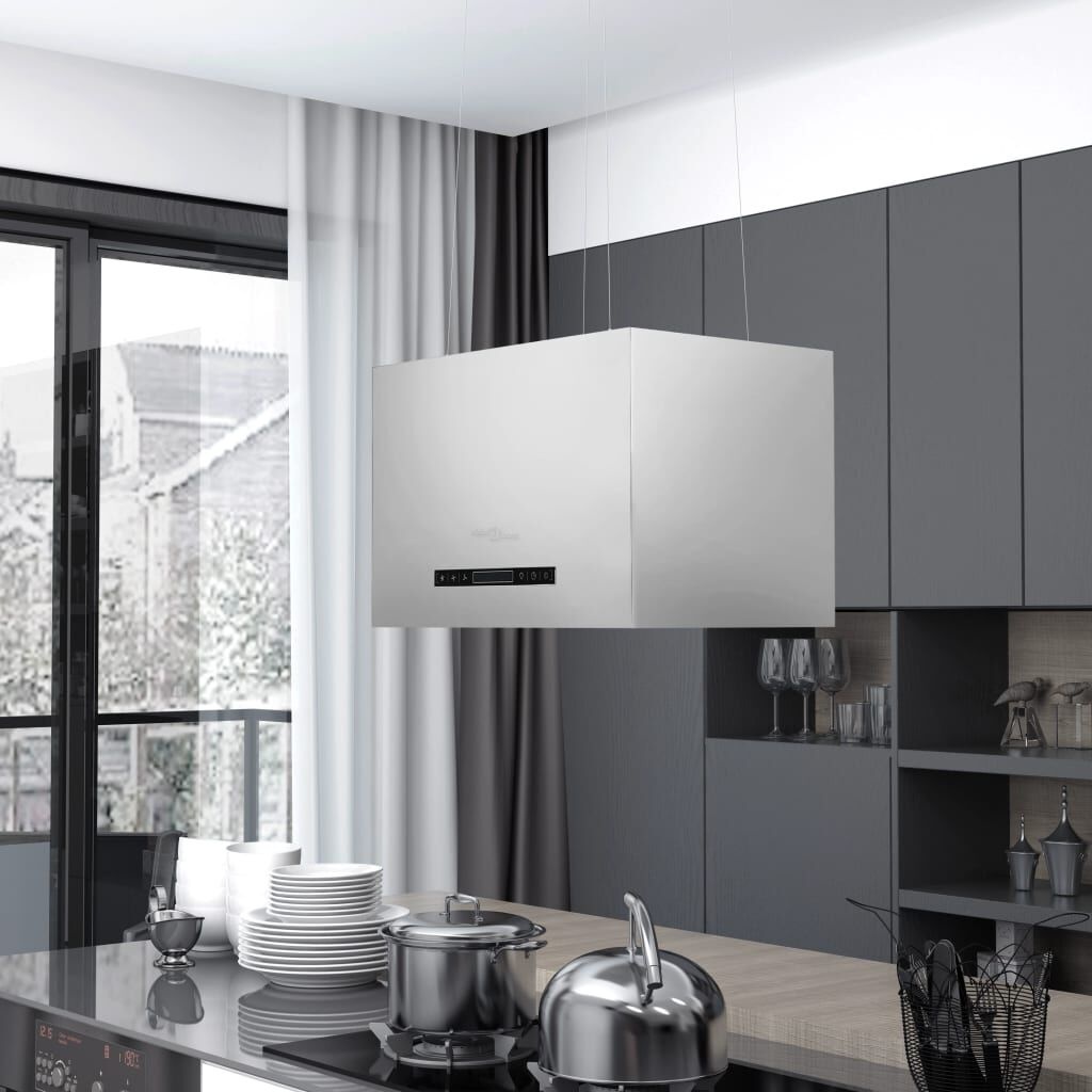 vidaXL Afzuigkap Hangend 55cm RVS -35% Korting!