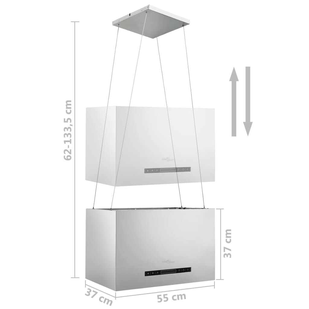 vidaXL Afzuigkap Hangend 55cm RVS -35% Korting!