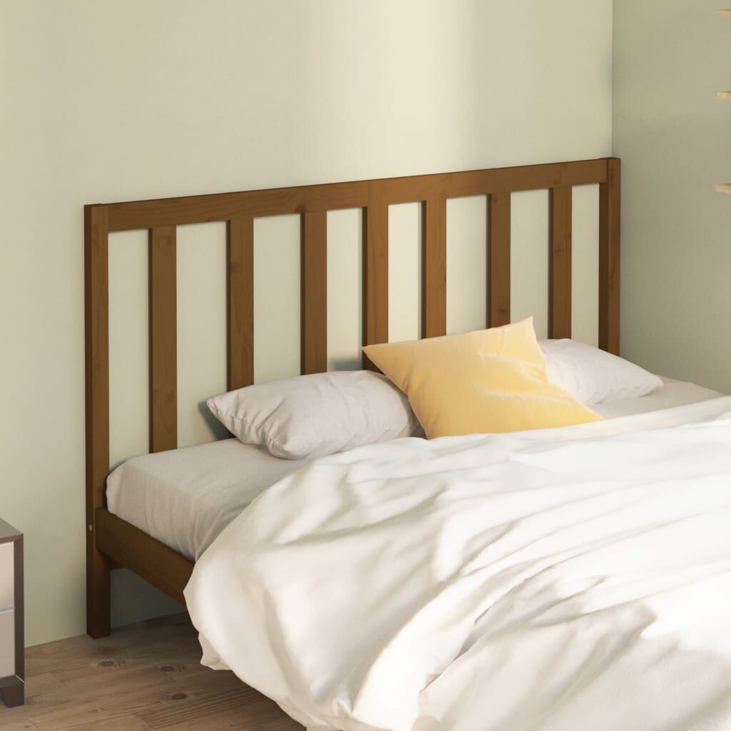 vidaXL Hoofdbord 126cm Honingbruin -35% Korting!