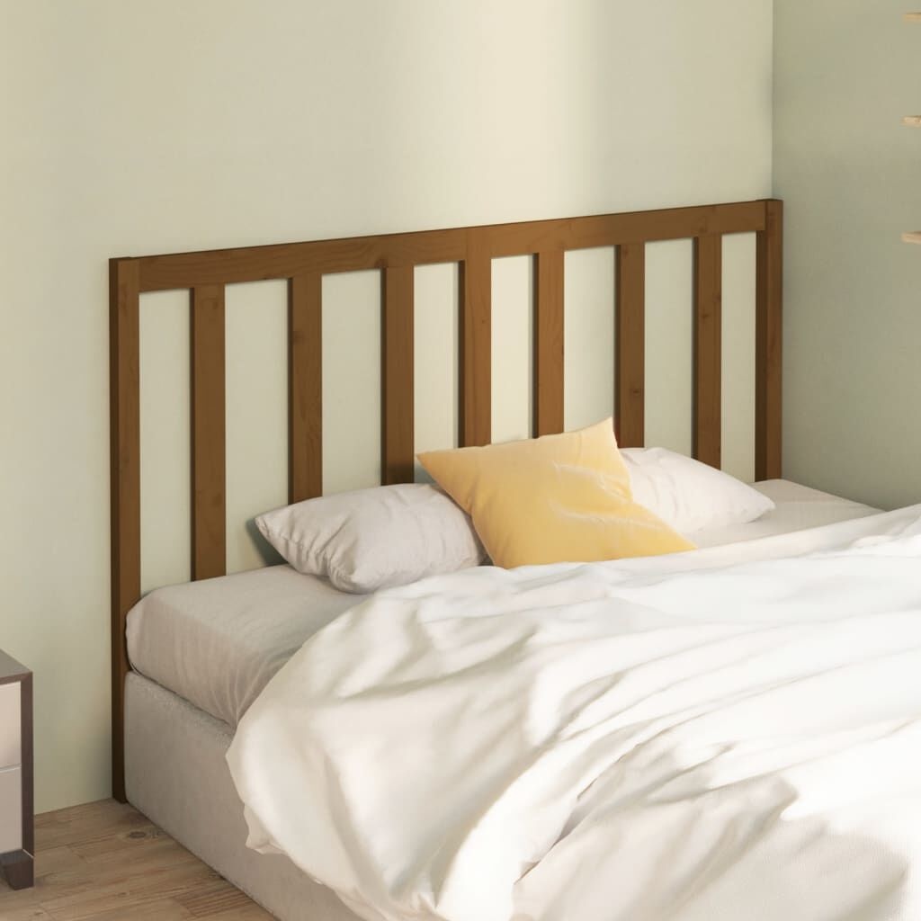 vidaXL Hoofdbord 126cm Honingbruin -35% Korting!