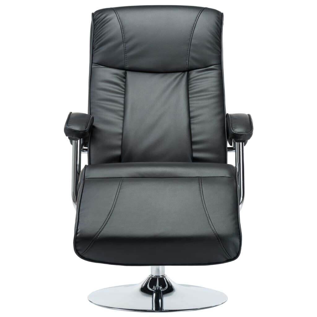 vidaXL TV-Fauteuil Zwart Kunstleer - 55% Korting! Gebruikssporen