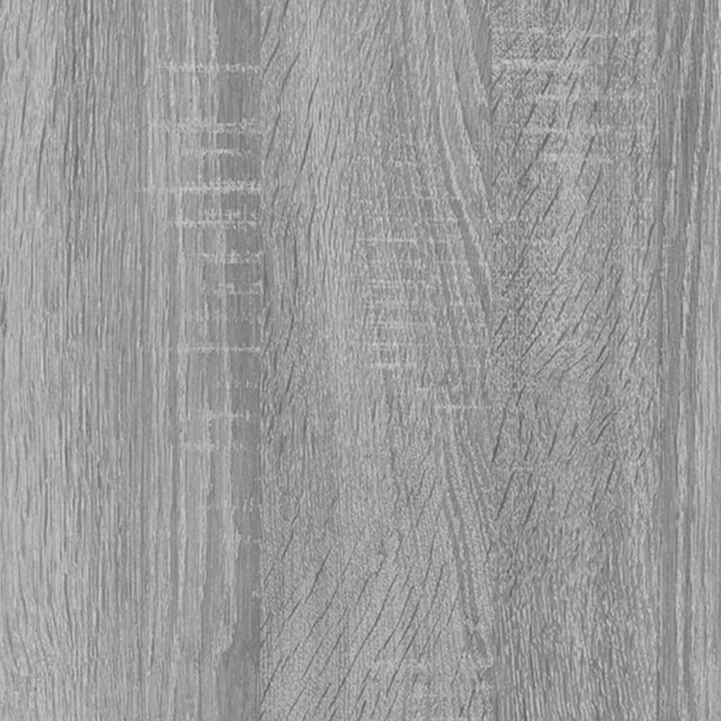 vidaXL Wastafelkast Grijs Sonoma Eiken 60cm - 35% Korting!