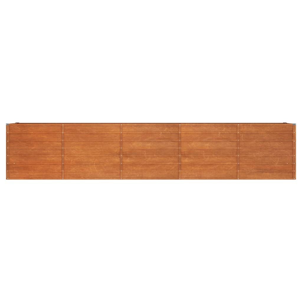 vidaXL Verhoogde Cortenstaal Plantenbak 400cm - 35% Korting!