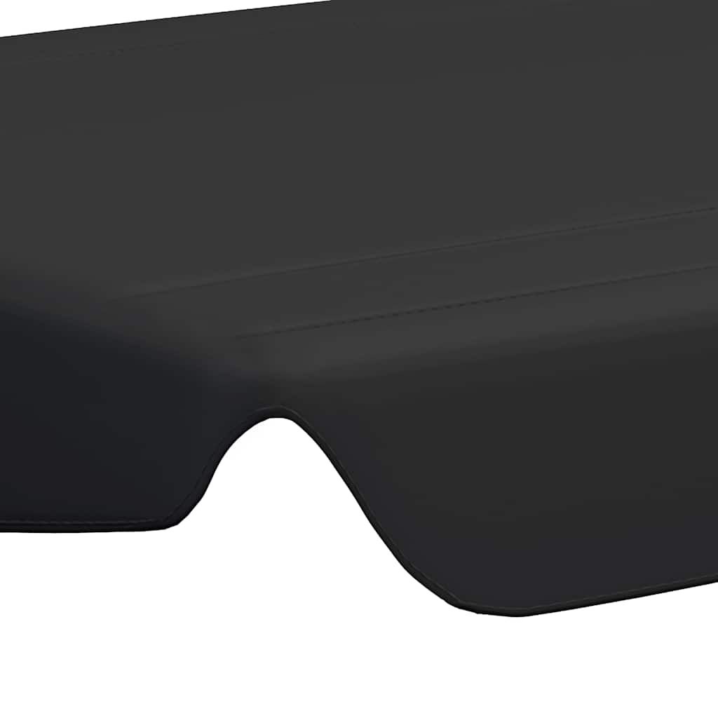 VidaXL Schommelbank Luifel Zwart - 35% Korting!