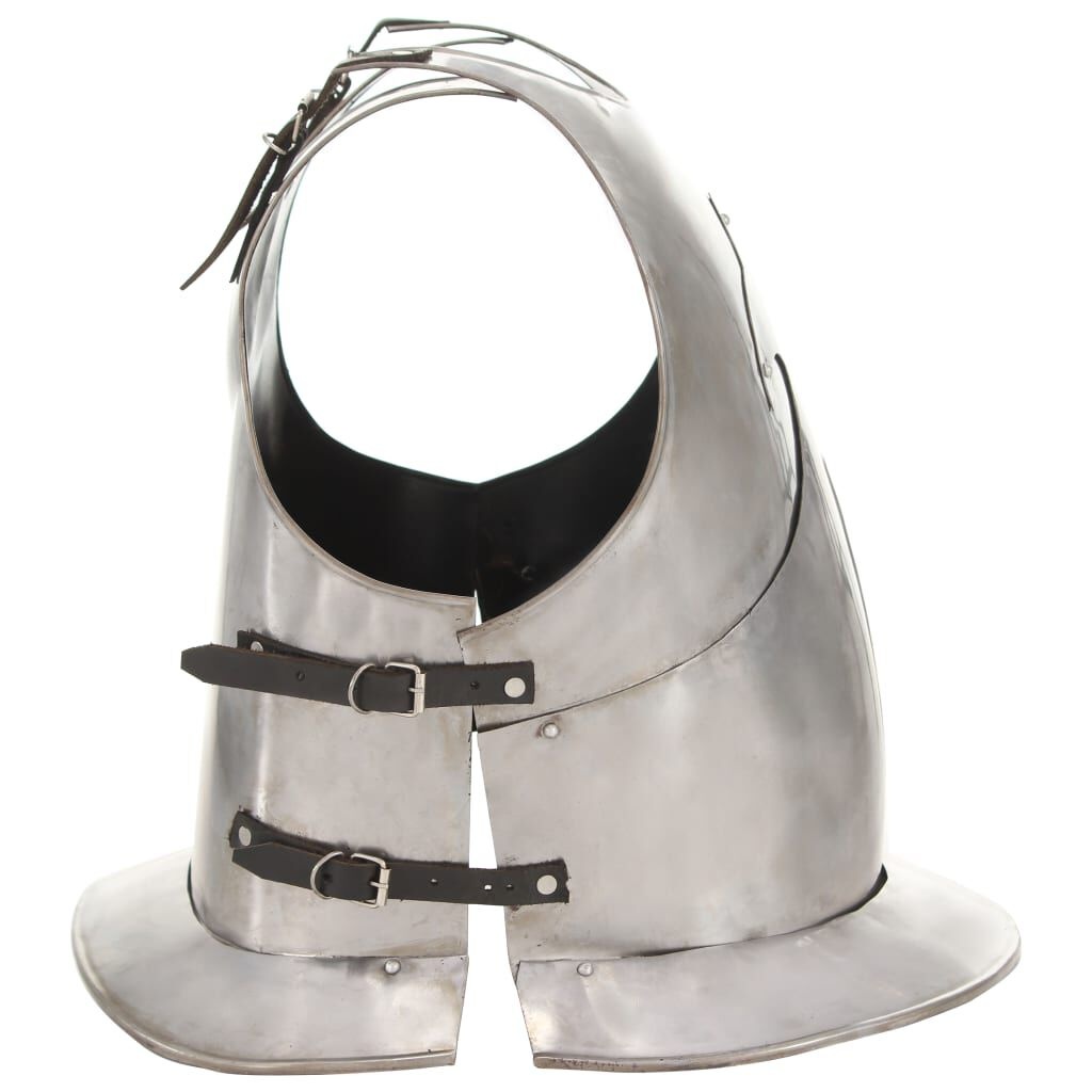 Middeleeuws Kuras Replica - Zilverkleurig Staal - 35% Korting!